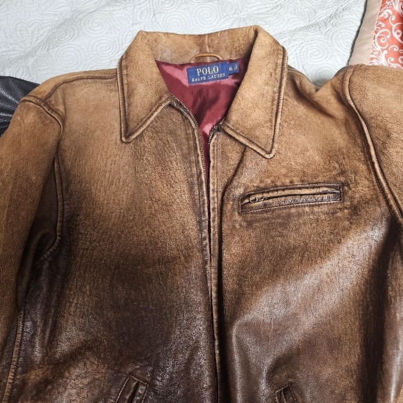 Ralph Lauren Premium Leather Jacket - Picture 4 of 6